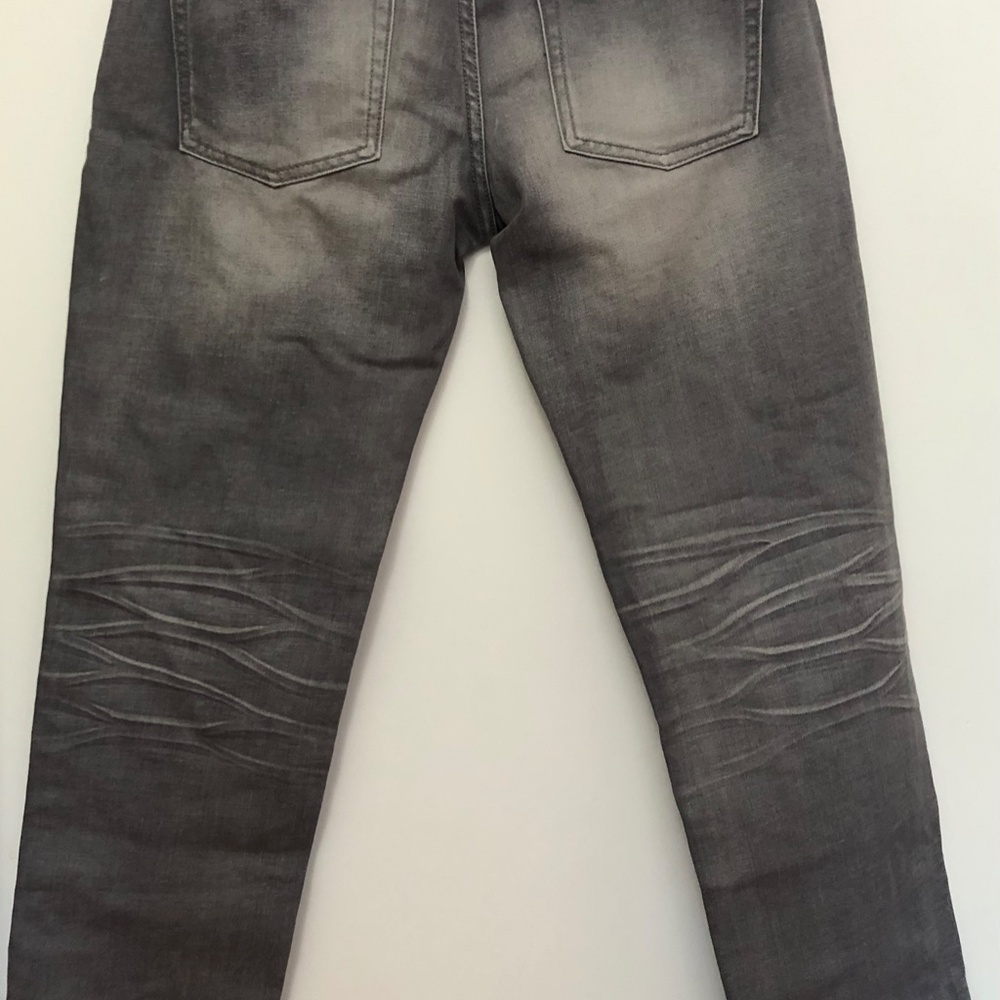 One by One Teaspoon Grey Ripped Jeans - Picture 3 of 4
